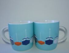 Pair waitrose mugs....boats for sale  HELSTON
