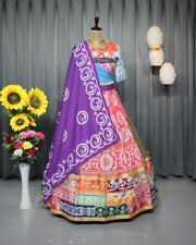 Miroir brodé lehenga d'occasion  Expédié en France