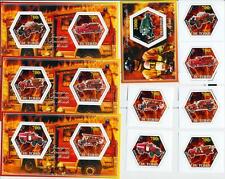 CONJUNTO DE MOTORES DE BOMBEIROS 6 selos hexagonais + 4 s/s Tchad 2014 MNH #tchad2014-91s comprar usado  Enviando para Brazil