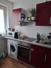 kuchenzeile rot gebraucht kaufen  Dresden