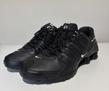 Tênis de corrida Nike Shox NZ masculino branco/preto, tamanho 11.5 501524-091 comprar usado  Enviando para Brazil