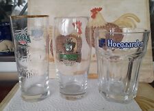 Mixed beer glasses for sale  LEEDS