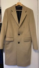 Zara camel coat for sale  WOKING