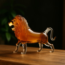 Lion shaped whiskey for sale  Los Angeles