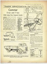 Commer ton truck for sale  WORKSOP