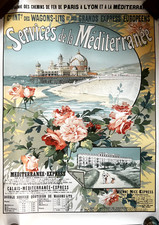 Affiche méditerranée nice d'occasion  Argenteuil