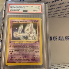 2002 POKEMON NEO DESTINY 1ª EDIÇÃO #109 SHINING MEWTWO PSA 4 comprar usado  Enviando para Brazil