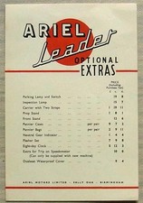 Ariel leader motorcycle for sale  LEICESTER