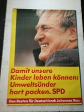 Plakat spd johannes gebraucht kaufen  Stadecken-Elsheim