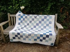 Patchwork quilt blanket for sale  LONDON