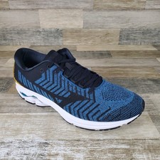 Tênis de corrida atlético Mizuno Wave Rider Waveknit 3 masculino tamanho 15 azul cinza comprar usado  Enviando para Brazil