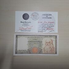 Banconota 50000 lire usato  Salerno
