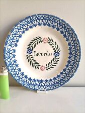 Piatto ceramica vecchia usato  Mondovi