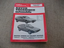 Matra simca talbot d'occasion  Les Sables-d'Olonne