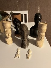 Wooden carved tribal for sale  HULL