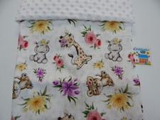 Cobertor de bebê Safari Babes 90cm x 70cm com apoio Minkee comprar usado  Enviando para Brazil