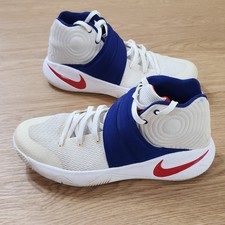 Tênis de basquete Nike Kyrie 2 EUA 2016 masculino branco atlético tamanho 11 comprar usado  Enviando para Brazil