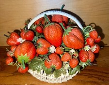 Vintage strawberry floral for sale  Toledo