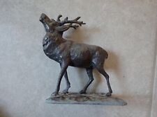 Statuette brame cerf d'occasion  Cruseilles