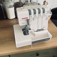 Janome overlocker sewing for sale  WOODBRIDGE