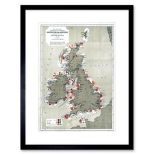 Map antique 1884 for sale  EDINBURGH
