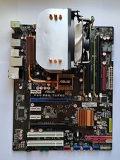 Asus P5Q Pro Turbo Mobo com Core2 Duo E8400 3GHz CPU e 4GB RAM - Teste OK! comprar usado  Enviando para Brazil
