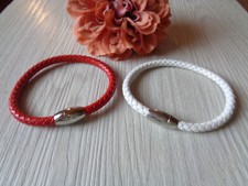 Armband leder rot gebraucht kaufen  Hennigsdorf