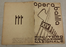 Pagella fascista opera usato Pagella fascista opera usato  Tramonti