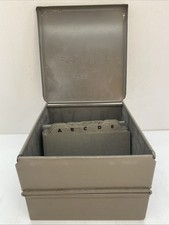 Vintage tin filing for sale  WATLINGTON
