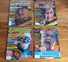 Vintage gorezone magazines for sale  CONSETT