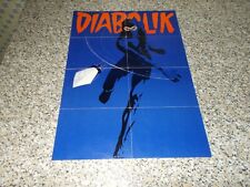 Poster manifesto diabolik usato  Firenze