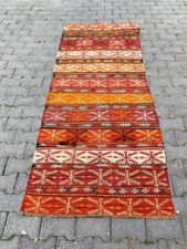 Tapete de corredor turco, tapete de corredor vintage 3x8 pés, tapete Kilim antigo, decoração de corredor comprar usado  Enviando para Brazil