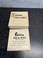 Ferris file wax for sale  KIDLINGTON