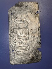 Placa de licença vintage desconhecida decoração de garagem Hot Rods colecionáveis de carros comprar usado  Enviando para Brazil