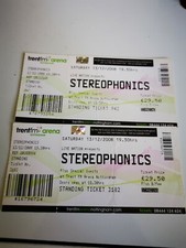 Pair unused stubs for sale  NOTTINGHAM