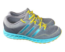 Tênis de corrida feminino Adidas Falcon Elite 2 cinza azul tamanho 9 Adiwear comprar usado  Enviando para Brazil