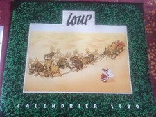 Calendrier. 1989. illustration d'occasion  Givry-en-Argonne