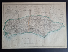 Antique 1863 map for sale  ROMFORD