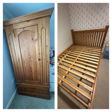 Solid pine single for sale  BARNSLEY