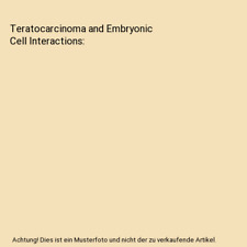 Teratocarcinoma and embryonic gebraucht kaufen  Trebbin