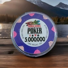 Poker chip card for sale  Los Angeles