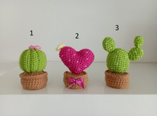 Cactus amigurumi fatto usato  Garlasco