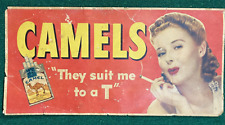 Vintage camel cigarette for sale  Truth Or Consequences