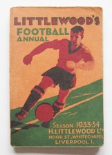 Littlewoods football annual for sale  UK