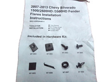 Fender flares hardware for sale  American Fork