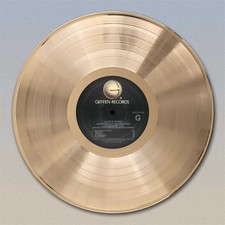 Arte de parede Gun's N Roses "Appetite For Destruction" LP dourado disco comprar usado  Enviando para Brazil
