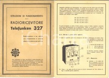 1936 radioricevitore telefunke usato  Milano