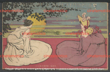 Cartolina esposizione arte usato  Catania