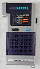 Antigo 1977 Casio ST-1 Calculadora Cronômetro Ótimo Exibição Muito Bom Japão - FUNCIONA comprar usado Antigo 1977 Casio ST-1 Calculadora Cronômetro Ótimo Exibição Muito Bom Japão - FUNCIONA comprar usado  Enviando para Brazil