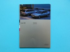 Prospekt / Katalog / Broschüre - Audi 80 (B4) - Limousine und Avant - 01/94 comprar usado  Enviando para Brazil